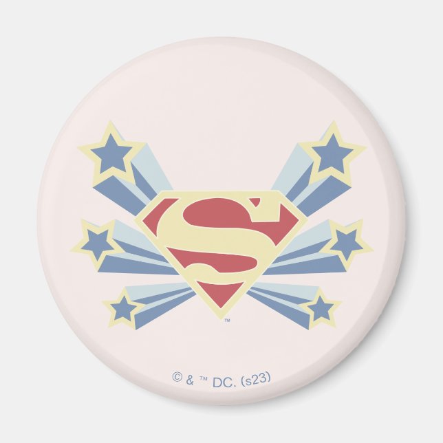 Supergirl Stars S-Shield Magnet (Front)