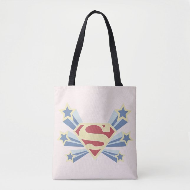 Supergirl Stars S-Shield Tote Bag (Front)
