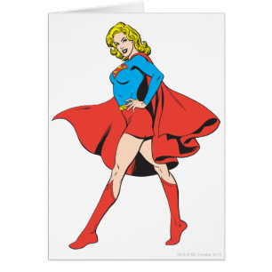 Supergirl Strikes a Pose