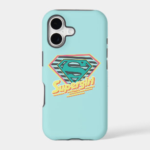 Supergirl Striped Logo