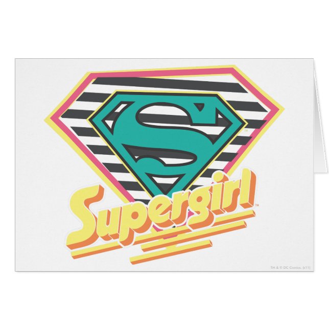 Supergirl Striped Logo (Front Horizontal)