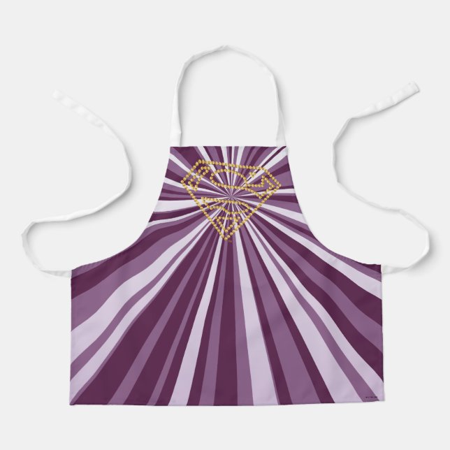 Supergirl Studded S-Shield Apron (Front)
