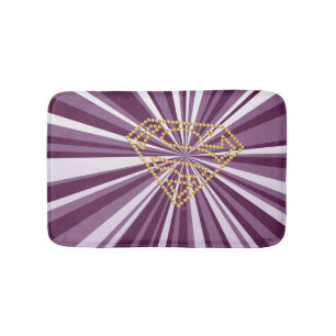 Supergirl Studded S-Shield Bath Mat