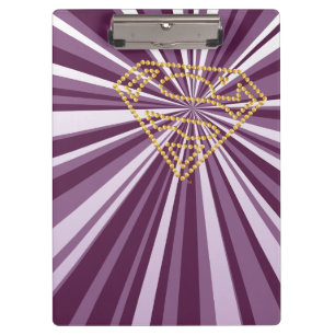 Supergirl Studded S-Shield Clipboard