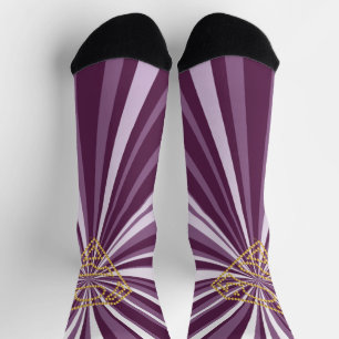 Supergirl Studded S-Shield Socks