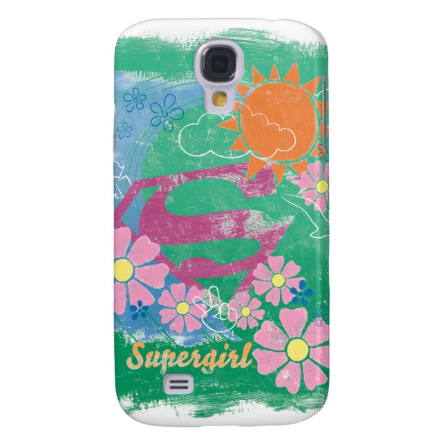 Supergirl Sun and Love Case-Mate Samsung Galaxy Case (Back)
