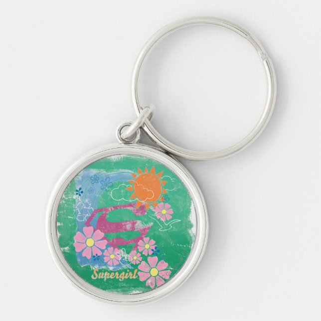 Supergirl Sun and Love Key Ring (Front)