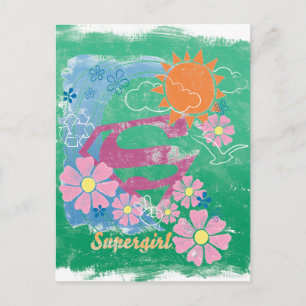 Supergirl Sun and Love Postcard