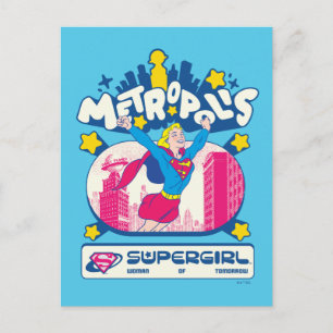 Supergirl Super Pop Woman of Tomorrow Postcard