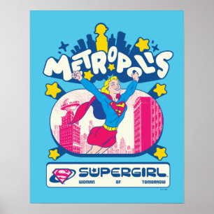 Supergirl Super Pop Woman of Tomorrow Poster
