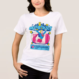 Supergirl Super Pop Woman of Tomorrow Tri-Blend Shirt