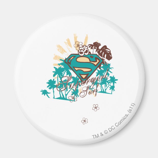 Supergirl Surf Magnet (Front)