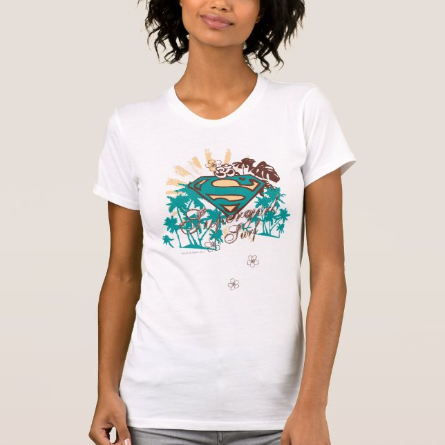 Supergirl Surf T-Shirt (Front)