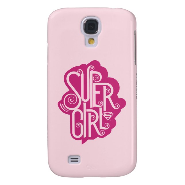 Supergirl Swirl 1 Case-Mate Samsung Galaxy Case (Back)