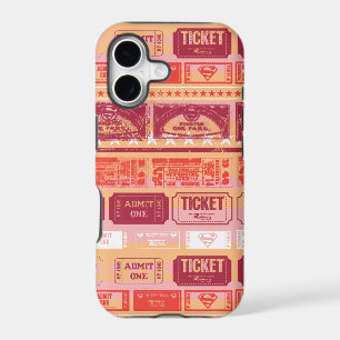Supergirl Ticket Pattern Orange