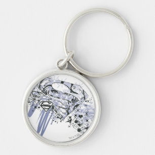 Supergirl Totally Awesome Key Ring