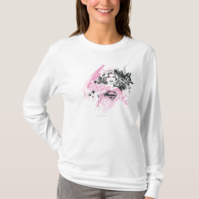 Supergirl Totally Fabulous T-Shirt (Front)