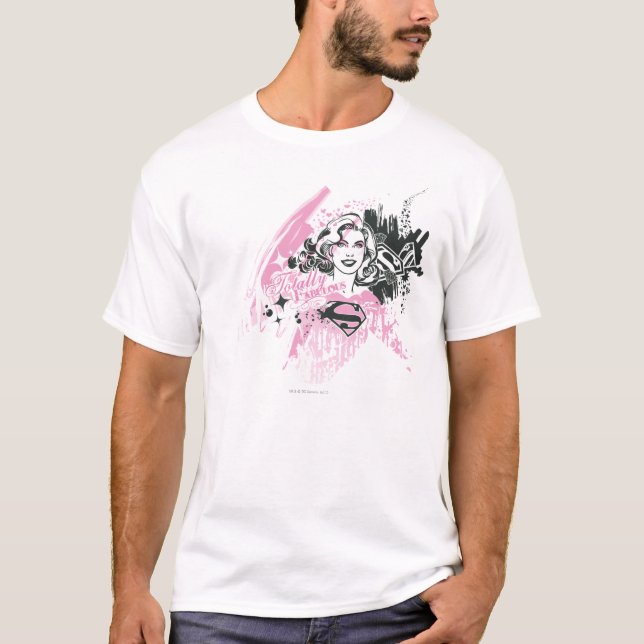 Supergirl Totally Fabulous T-Shirt (Front)