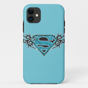 Supergirl Tribal Pattern Logo iPhone 11 Case