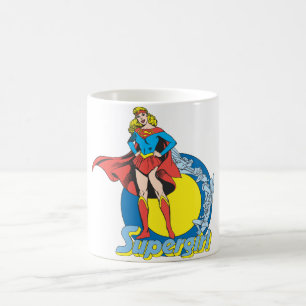 Supergirl with Logo Coffee Mug