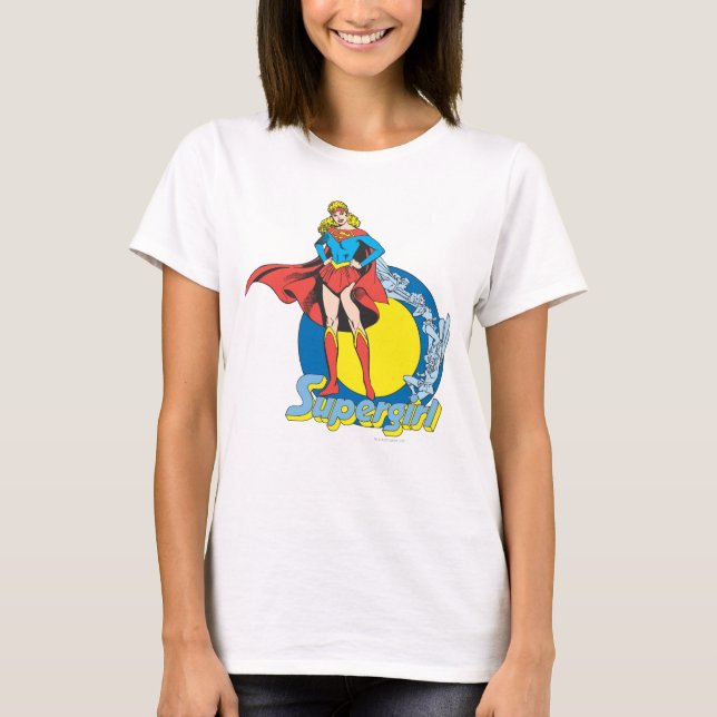 Supergirl with Logo T-Shirt (Front)
