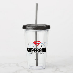 Supergirl Woman of Tomorrow Acrylic Tumbler