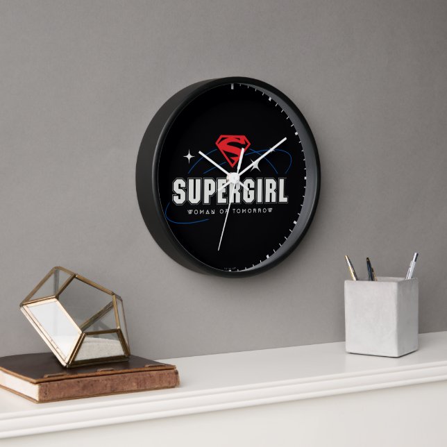 Supergirl Woman of Tomorrow Clock (Office)