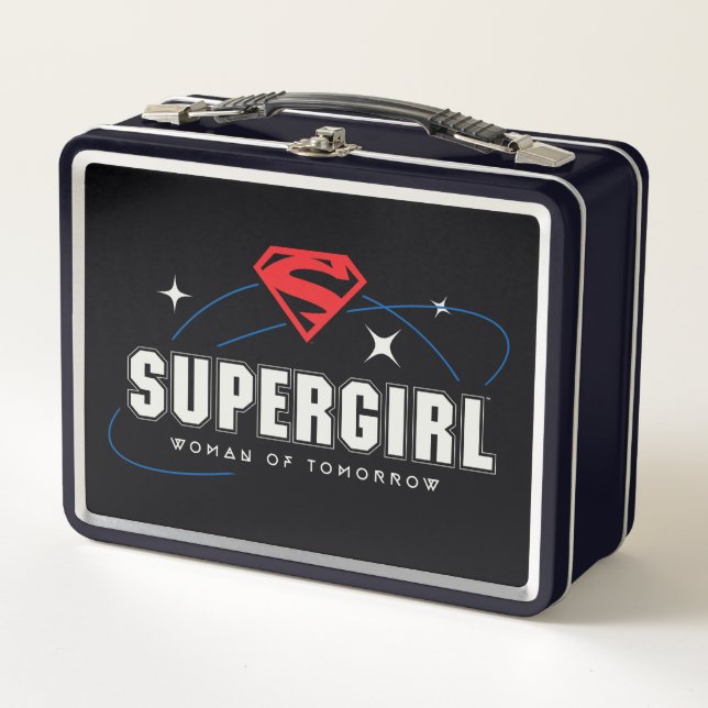 Supergirl Woman of Tomorrow Metal Lunch Box (Front)