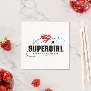 Supergirl Woman of Tomorrow Napkin