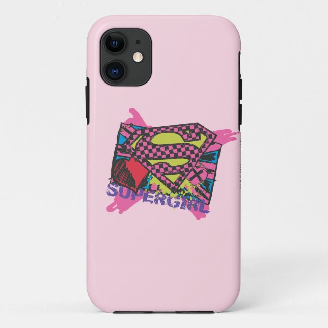 Supergirl X Case-Mate iPhone Case (Back)