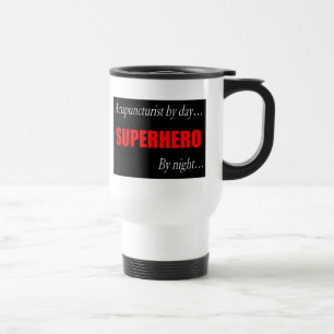 Superhero Acupuncturist Travel Mug