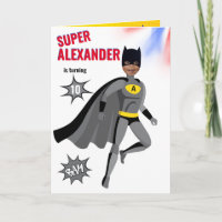 Superhero Amazing Unique Boy Fabulous Birthday