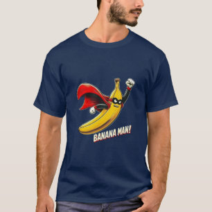 Superhero Banana Man T-Shirt