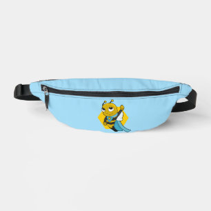 Superhero bee cartoon bum bags