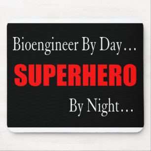 Superhero Bioengineer Mouse Mat