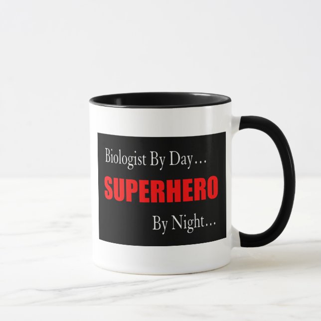Superhero Biologist Mug (Right)