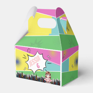 Superhero Birthday Favour Box