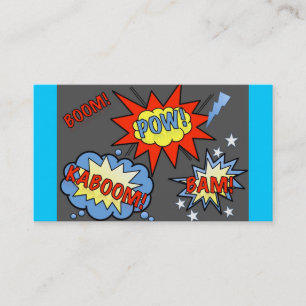 Superhero Business Card