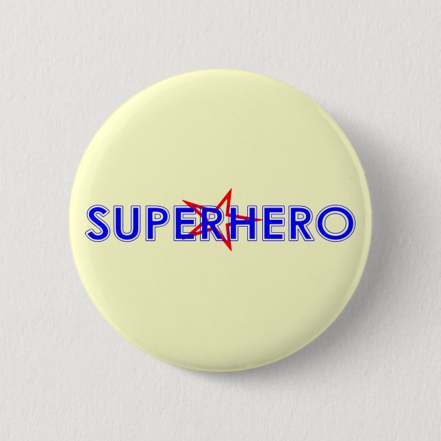 Superhero Button (Front)
