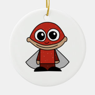 Superhero Ceramic Tree Decoration