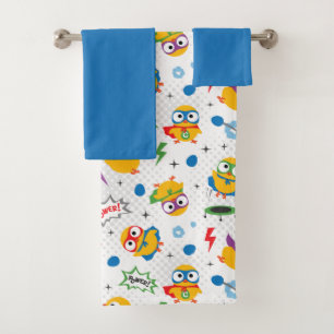 Superhero Chicken Bath Towel Set