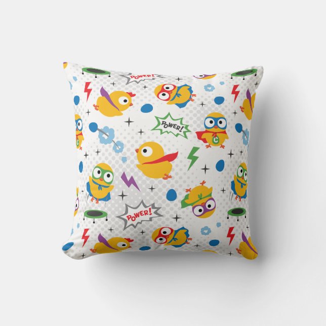 Superhero Chicken Cushion (Front)