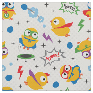 Superhero Chicken Fabric