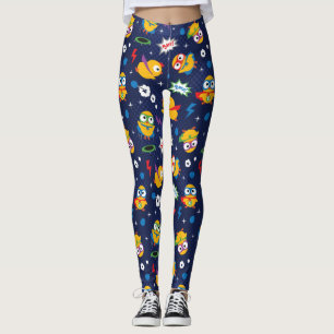 Superhero Chicken Leggings
