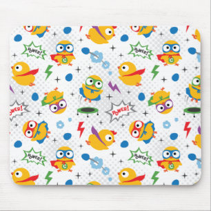 Superhero Chicken Mouse Mat
