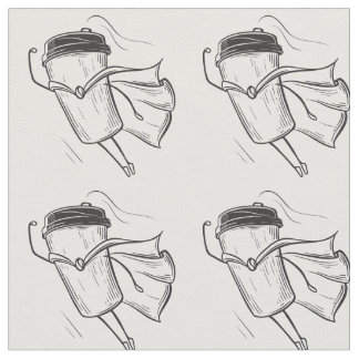 Superhero Coffee Tumbler Fabric