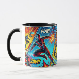 Superhero Comic Mug