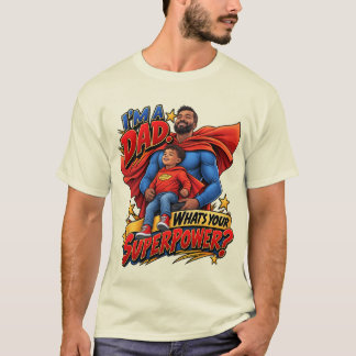 SuperHero Dad Men's T-Shirt