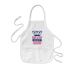 Superhero Dad – My Real Hero Kids Apron