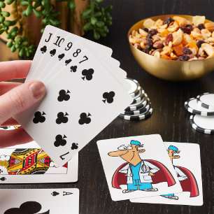 Superhero Doctor Playing Cards
